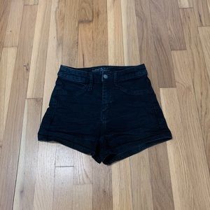 jean shorts black !!